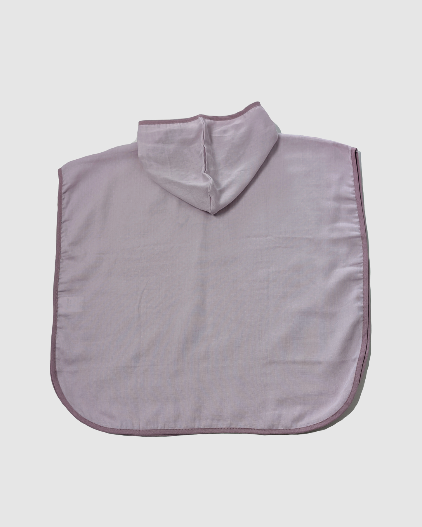 Organic Muslin Poncho - Lilac